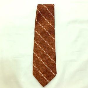 Vintage 1950s Heart Print Necktie mens gift